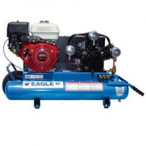 COMPRESSEUR ESSENCE 8hp 25cfm 8gal.